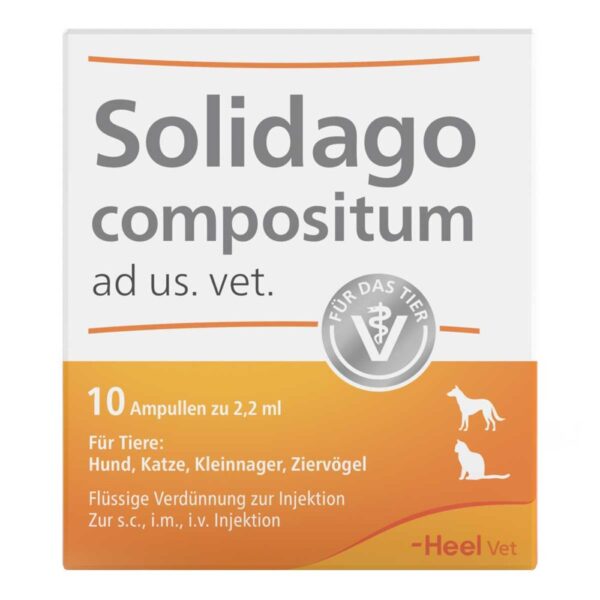 Solidago Compositum Ampullen ad usus veterinär