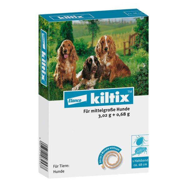 Kiltix für mittelgrosse Hunde Halsband