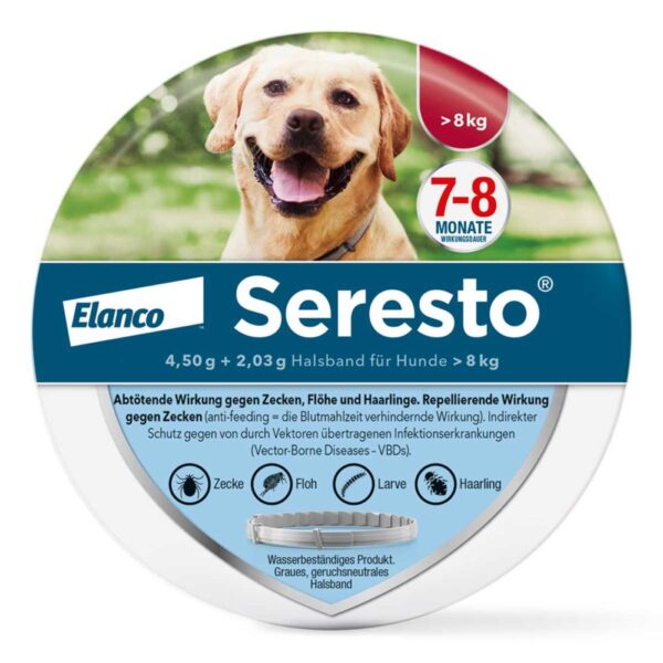 Seresto Halsband für grosse Hunde über 8 kg