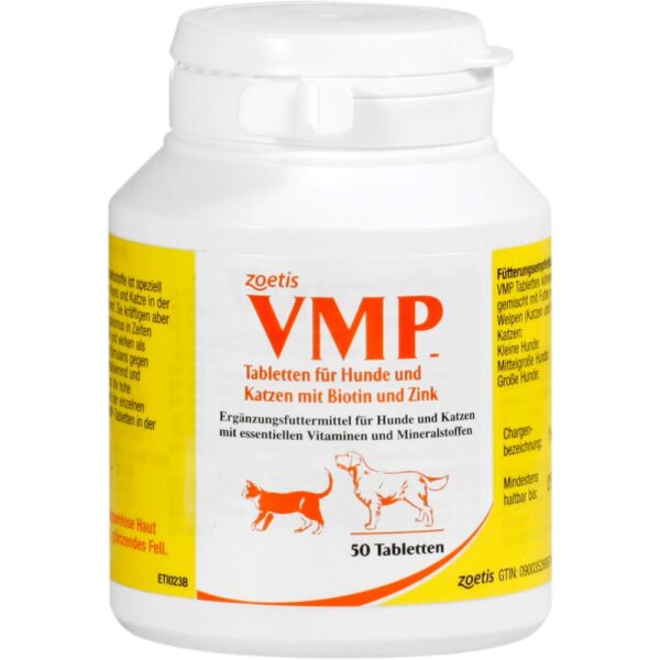 VMP Tabletten Ergänzungsfuttermittel für Hund und Katze