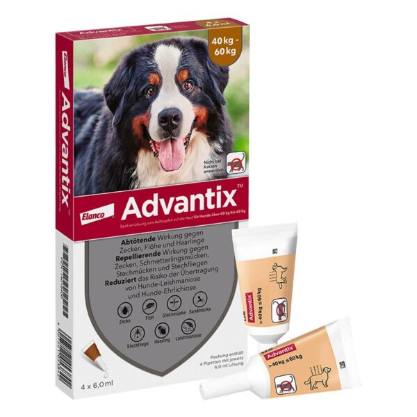 Advantix Spot-on Lösung zum Auftr.a.d.H.f.Hund 40-60 kg