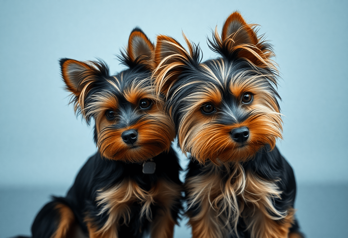 Letztes Foto in der Yorkies Hund Tötungsstation