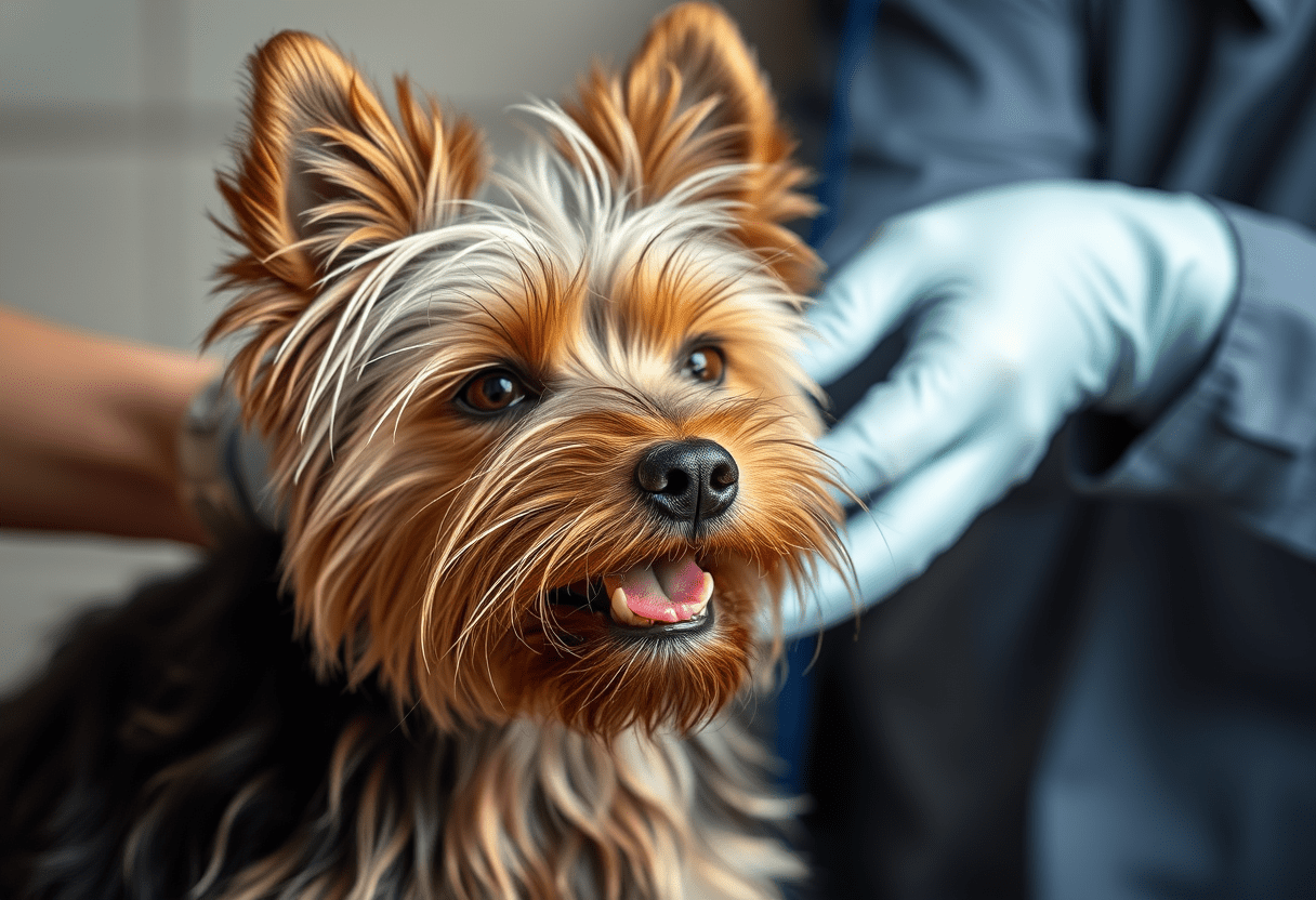 Yorkshire Terrier Spitze Librela Hund gegen Arthrose